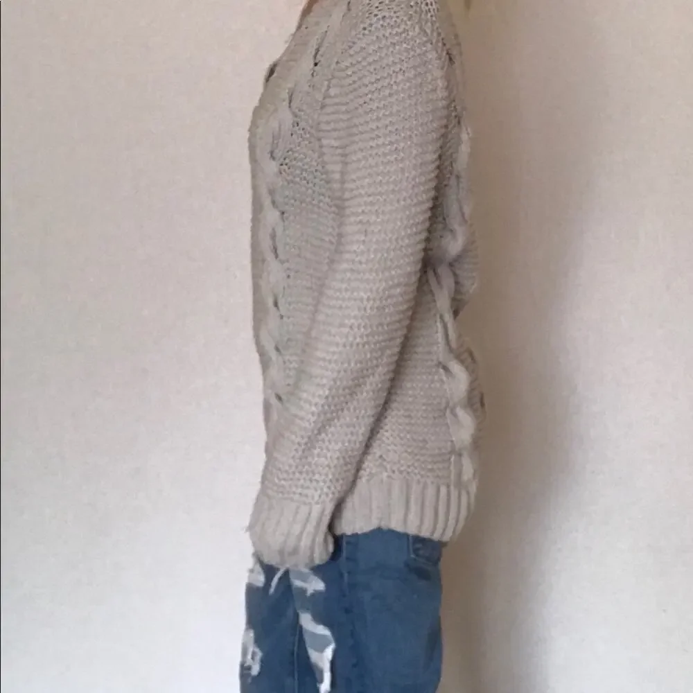 J. Crew chunky‎ handknit sweater M